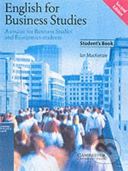 English for Business Studies - Student's Book - Ian Mackenzie - obrázek 1