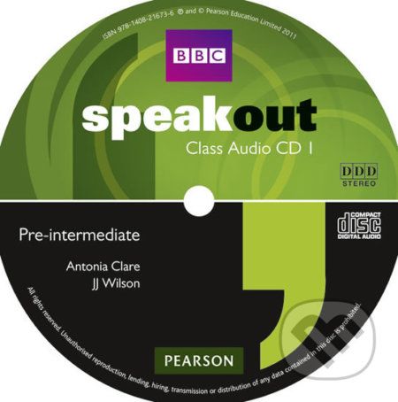 Speakout Pre-Intermediate Class CD (x3) - Antonia Clare - obrázek 1