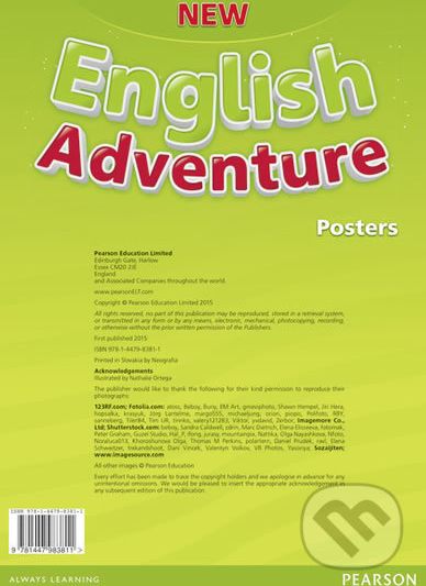 New English Adventure 1 - Posters - Anne Worrall - obrázek 1
