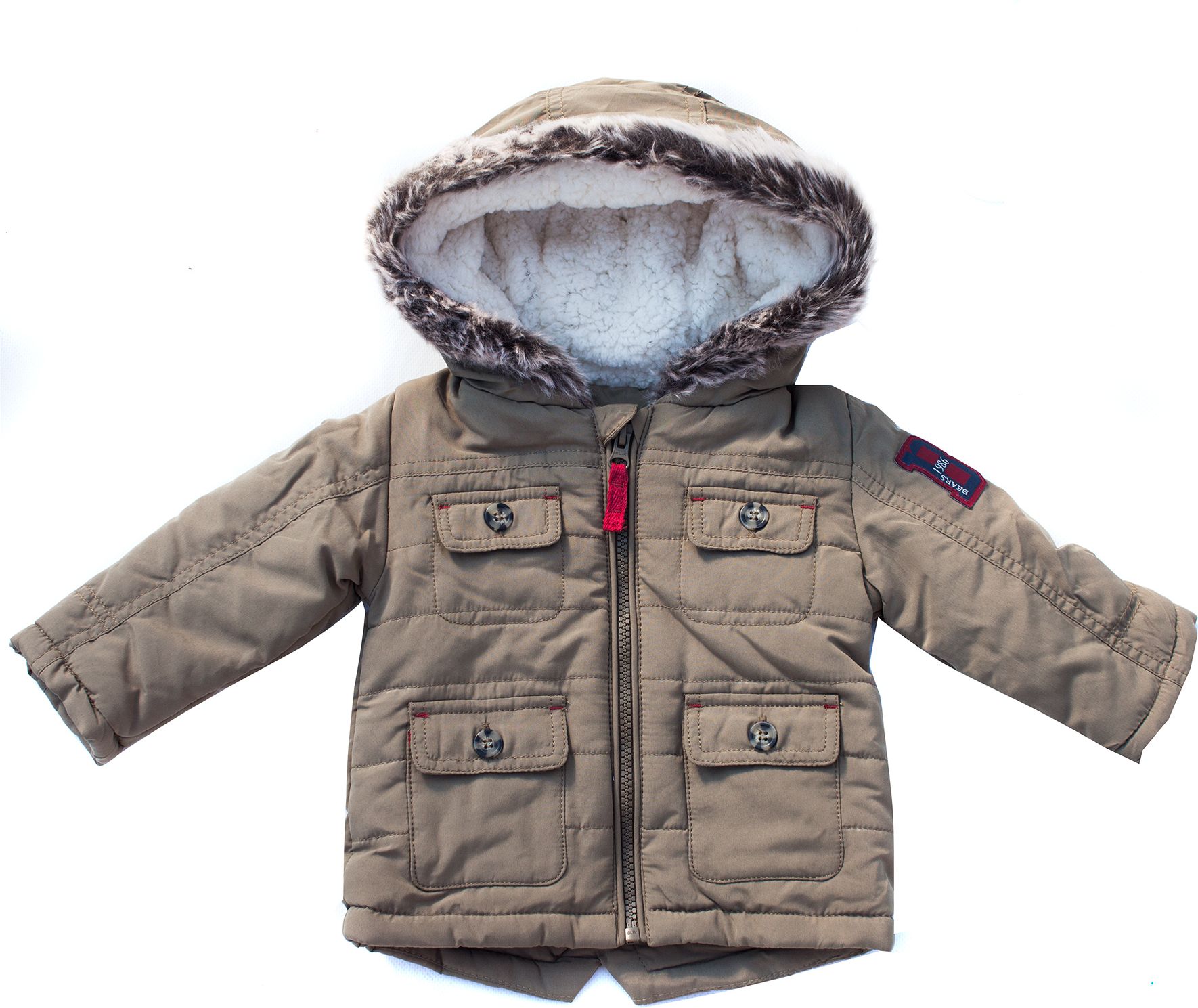 NUTMEG Kojenecká zimní bunda, parka Velikost: 92 - obrázek 1