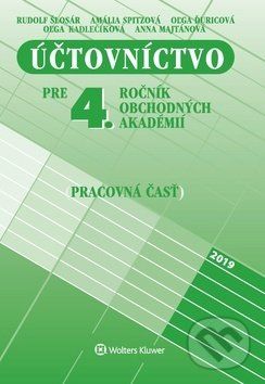 Účtovníctvo pre 4. ročník obchodných akadémií - Rudolf Šlosár, Amália Spitzová, Oľga Ďuricová - obrázek 1