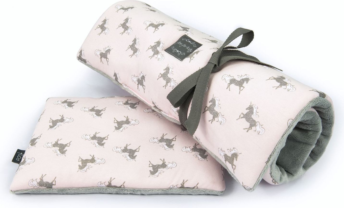 Floo for baby sada do kočárku UNICORN gray - obrázek 1
