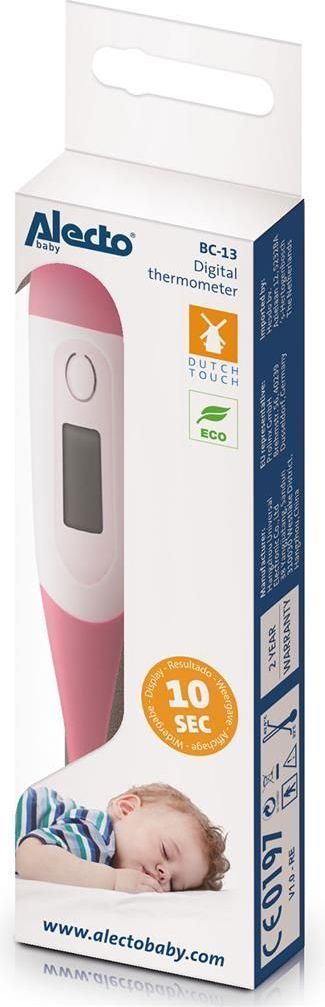 Alecto Digitální teploměr, pink - obrázek 5
