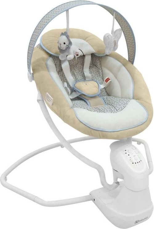 BabyGo houpačka Cuddly Beige - obrázek 1