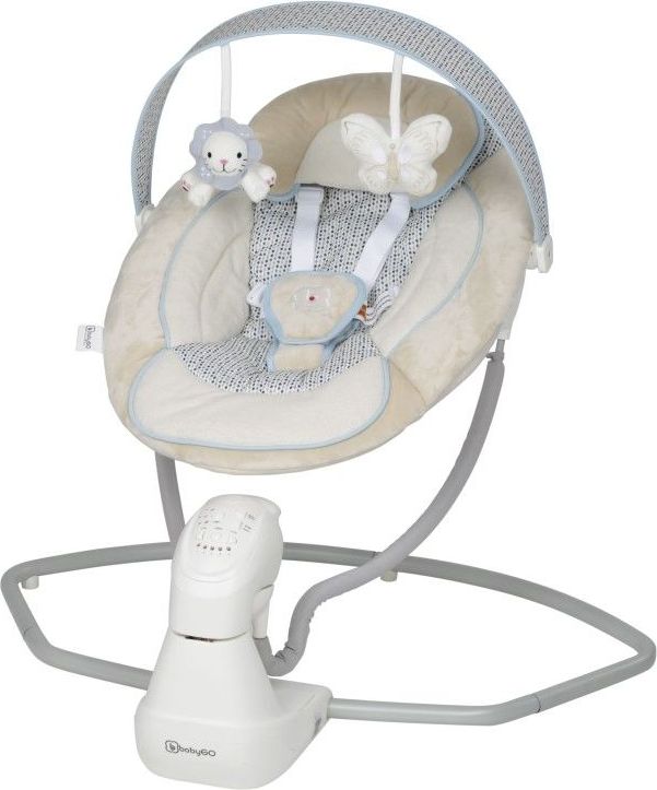 BabyGo houpačka Cuddly Beige - obrázek 2