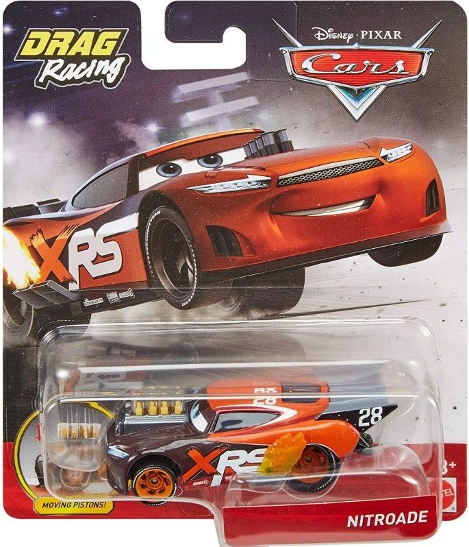 CARS 3 (Auta 3) - Nitroade Nr. 28 - XRS Drag Racing - obrázek 1