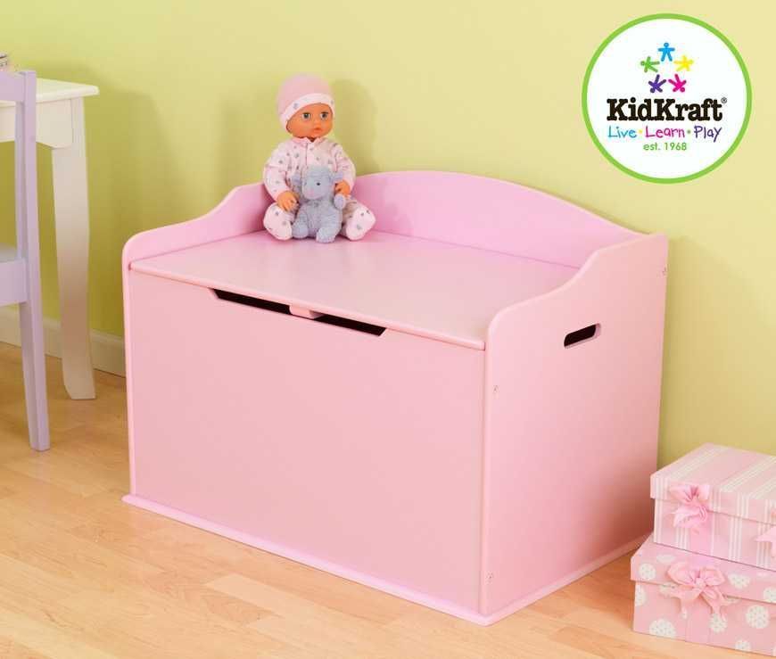 KidKraft - Box na hračky Austin - růžový - obrázek 1