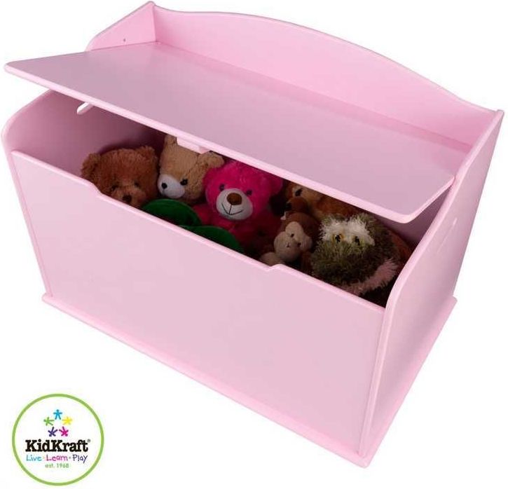 KidKraft - Box na hračky Austin - růžový - obrázek 3