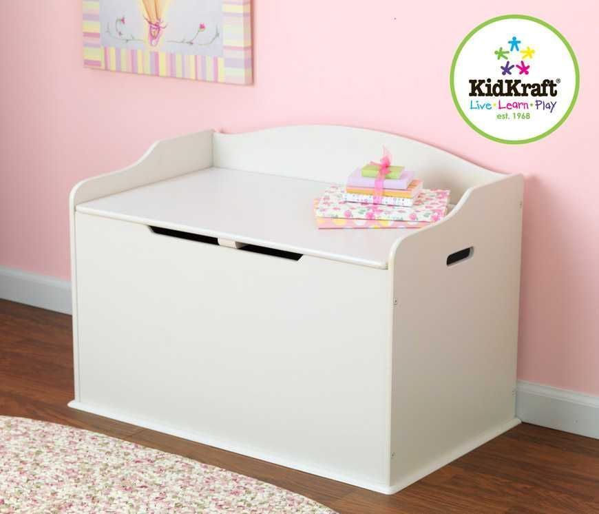 KidKraft - Box na hračky Austin - bílý - obrázek 1