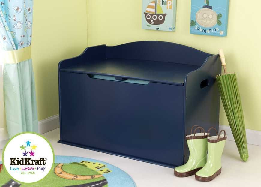 KidKraft - Box na hračky Austin - modrý - obrázek 2
