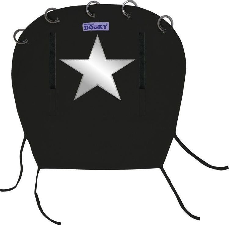 Dooky clona Winter STAR Black - obrázek 1
