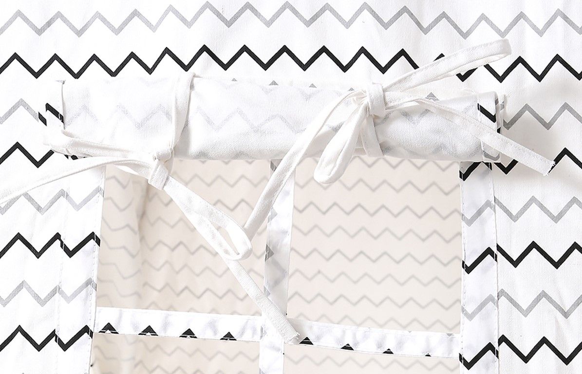 KINDSGUT Dětské teepee cik cak - obrázek 6
