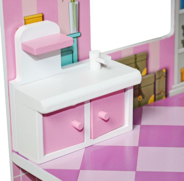 Domeček pro panenky Wooden Toys Pola - obrázek 4