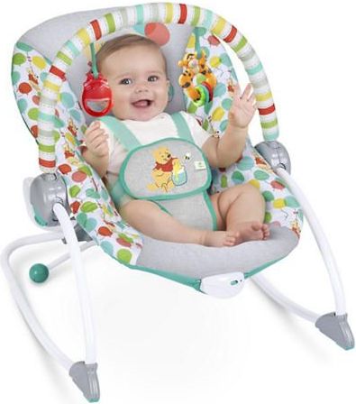 Bright Starts Houpátko vibrující Winnie the Pooh 0m+, do 18kg, 2017 - obrázek 2