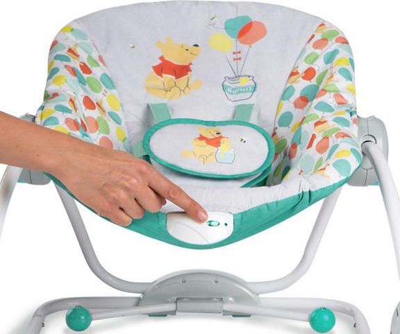 Bright Starts Houpátko vibrující Winnie the Pooh 0m+, do 18kg, 2017 - obrázek 6