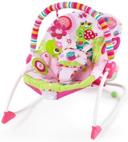 Bright Starts Houpátko vibrující PIP Raspberry Garden 0m +, do 18kg, 2018 - obrázek 1