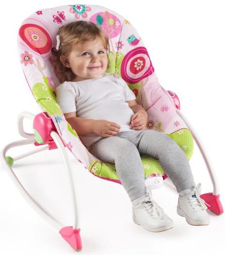 Bright Starts Houpátko vibrující PIP Raspberry Garden 0m +, do 18kg, 2018 - obrázek 7