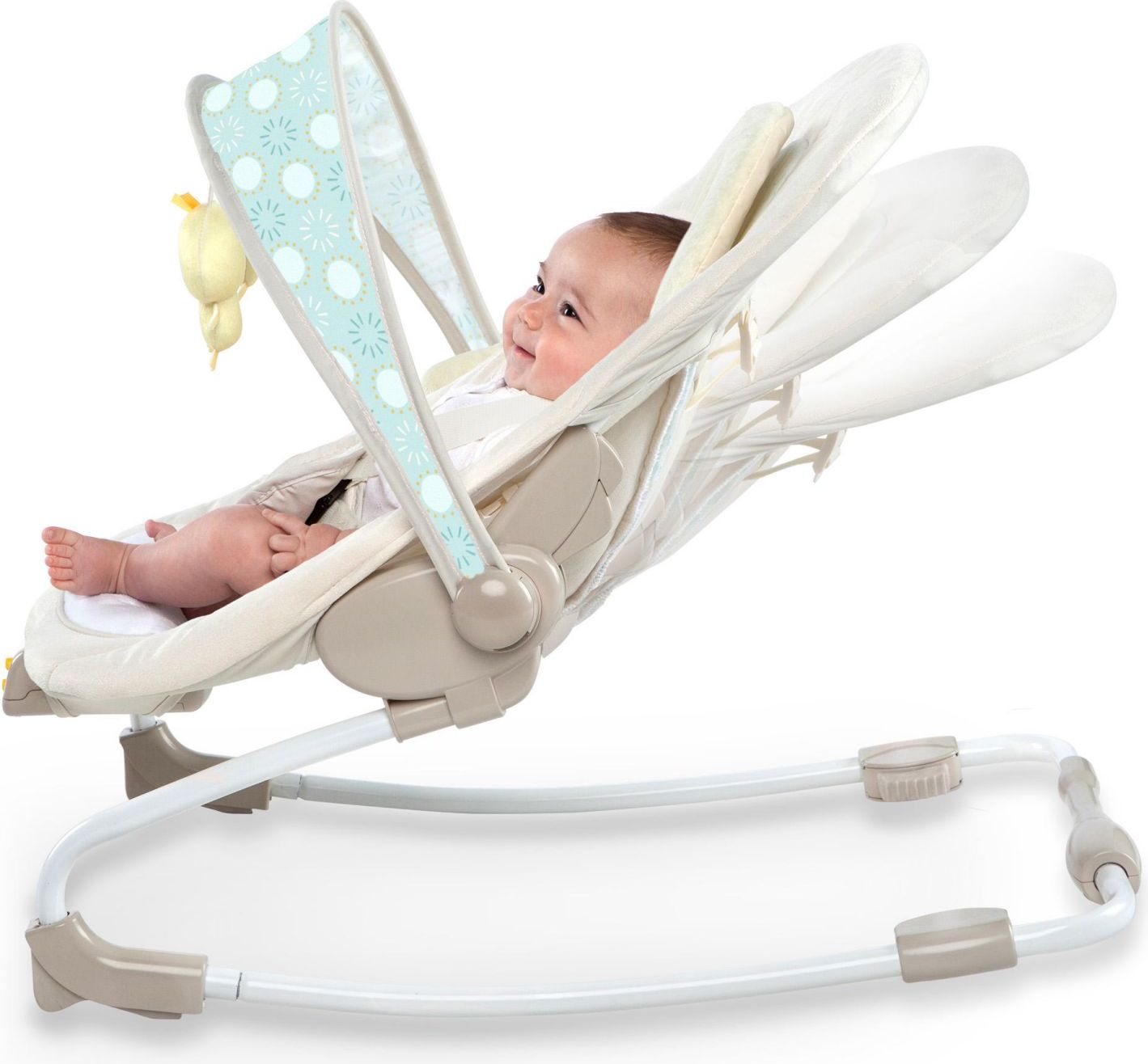 Bright Starts Houpátko vibrující s melodií Cuddles&Quacks 0m+, do 18kg, 2019 - obrázek 5