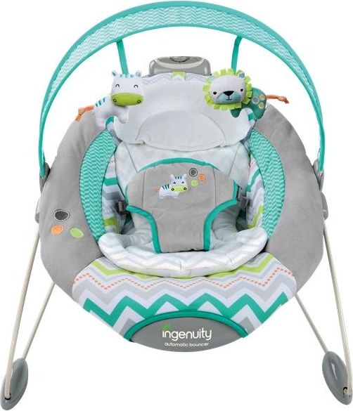 Bright Starts Lehátko smart pohupujíci s melodií Ridgedale 0m +, do 9 kg, 2018 - obrázek 1