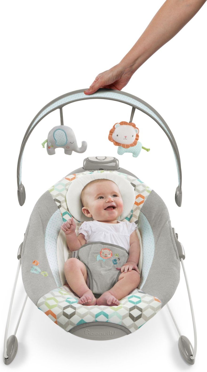 Bright Starts Lehátko smart pohupující se s melodií Candler 0m+, do 9 kg, 2018 - obrázek 5