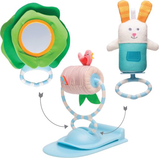 Taf Toys Hrací deka s hrazdou Zahrada - obrázek 6