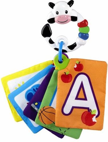 BabyEinstein Karty zábavně-vzdělávací textilní Take Along Discovery Cards™ písmená 0m+ - obrázek 1