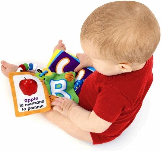 BabyEinstein Karty zábavně-vzdělávací textilní Take Along Discovery Cards™ písmená 0m+ - obrázek 2