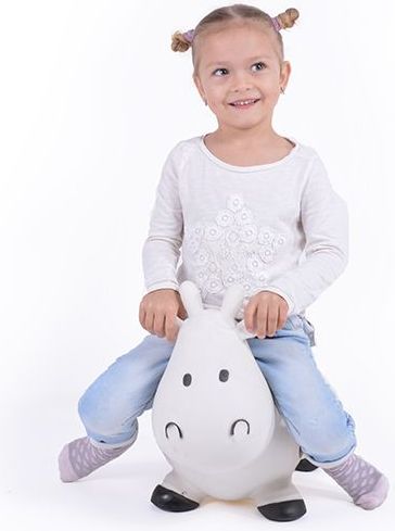 Zvířátko skákací Hop Hop kravička Doris Petite&Mars + pumpa - obrázek 4