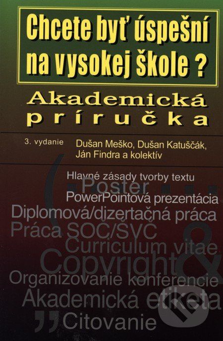 Akademická príručka - Dušan Meško, Dušan Katuščák, Ján Findra a kolektív - obrázek 1