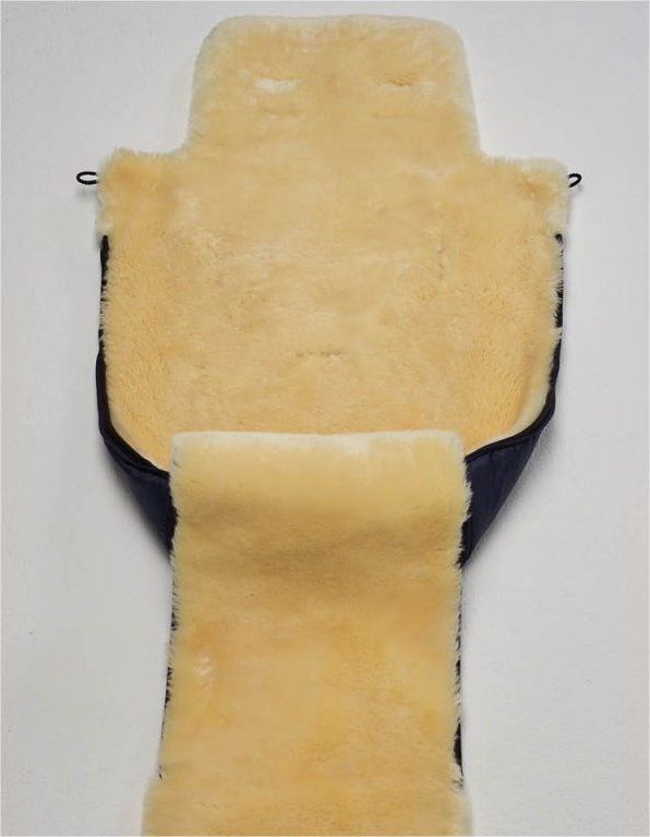Naturally SheepSkins - Polární fusak do kočárku z merino vlny ( 2 zipy ) - obrázek 3