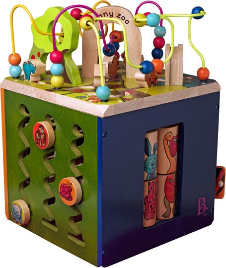 B-Toys Interaktivní krychle Zany Zoo - obrázek 1