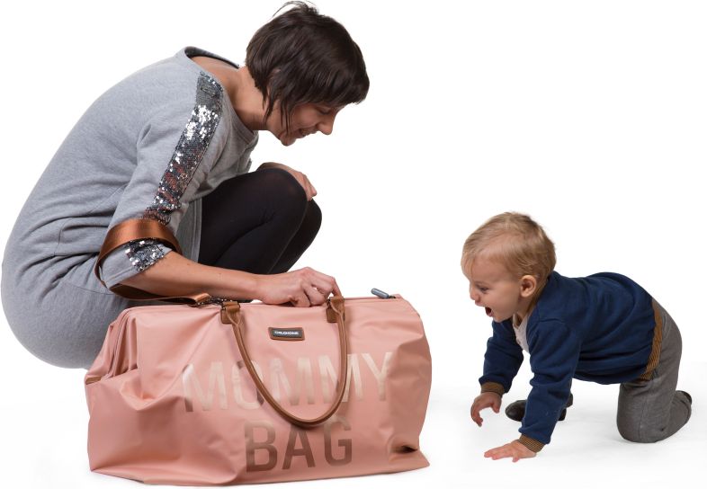 Childhome Přebalovací taška Mommy Bag Pink - obrázek 6