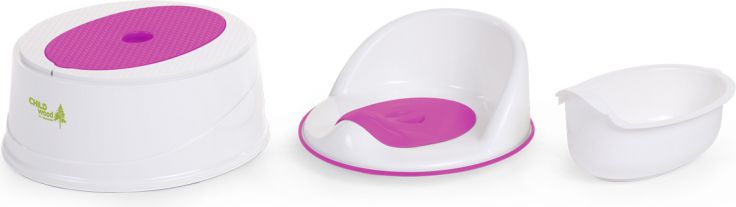 Childhome Nočník 3v1 White Fuchsia - obrázek 2