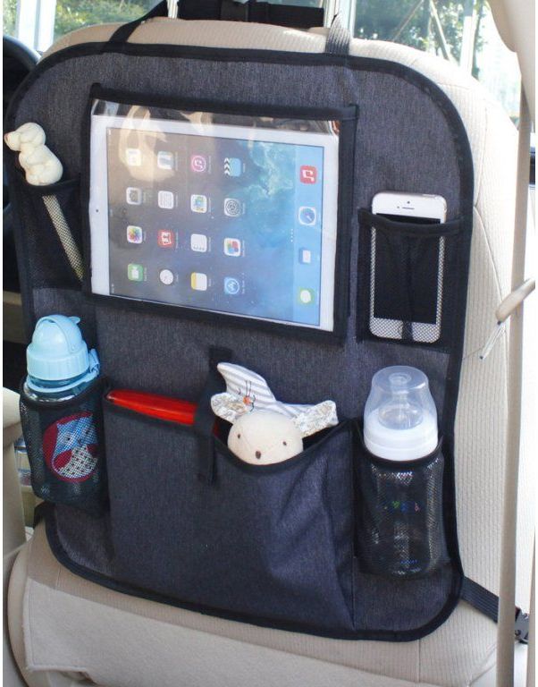 Baby Dan  Kapsář do auta s kapsou na tablet, Luxury Grey - obrázek 1