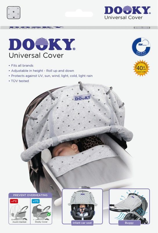 Dooky Design clona Light Grey Crowns - obrázek 6