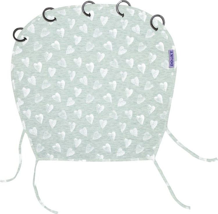 Dooky Design clona Limited HEARTS Mint - obrázek 1