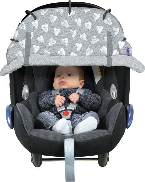 Dooky Design clona Limited HEARTS Grey - obrázek 3