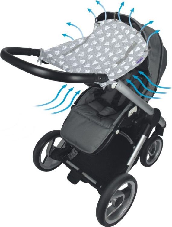 Dooky Design clona Limited HEARTS Grey - obrázek 4