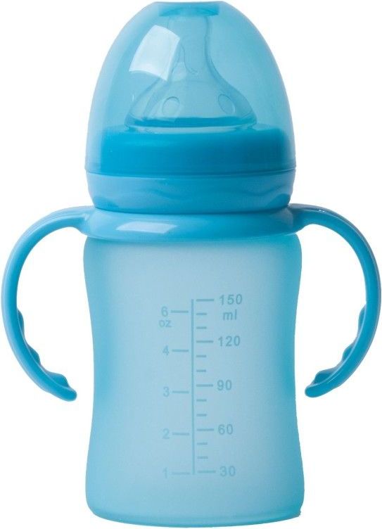 Bo Jungle skleněná láhev s úchyty B-Thermo 150ml Pink - obrázek 3