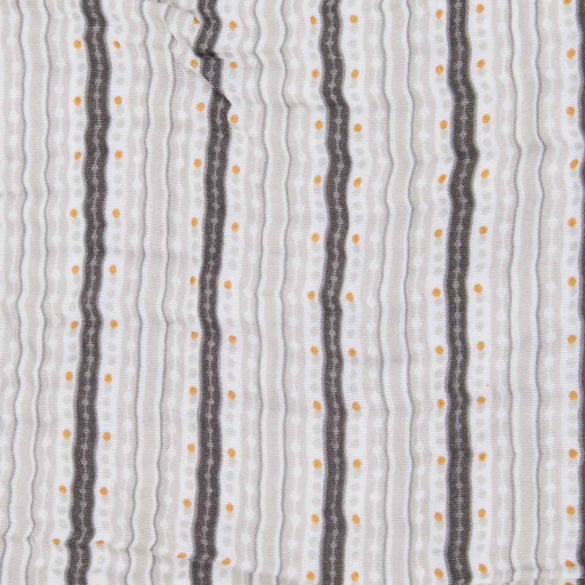 DekaLODGER Dreamer Muslin Stripe Xandu Mist 120 x 120 cm - obrázek 3