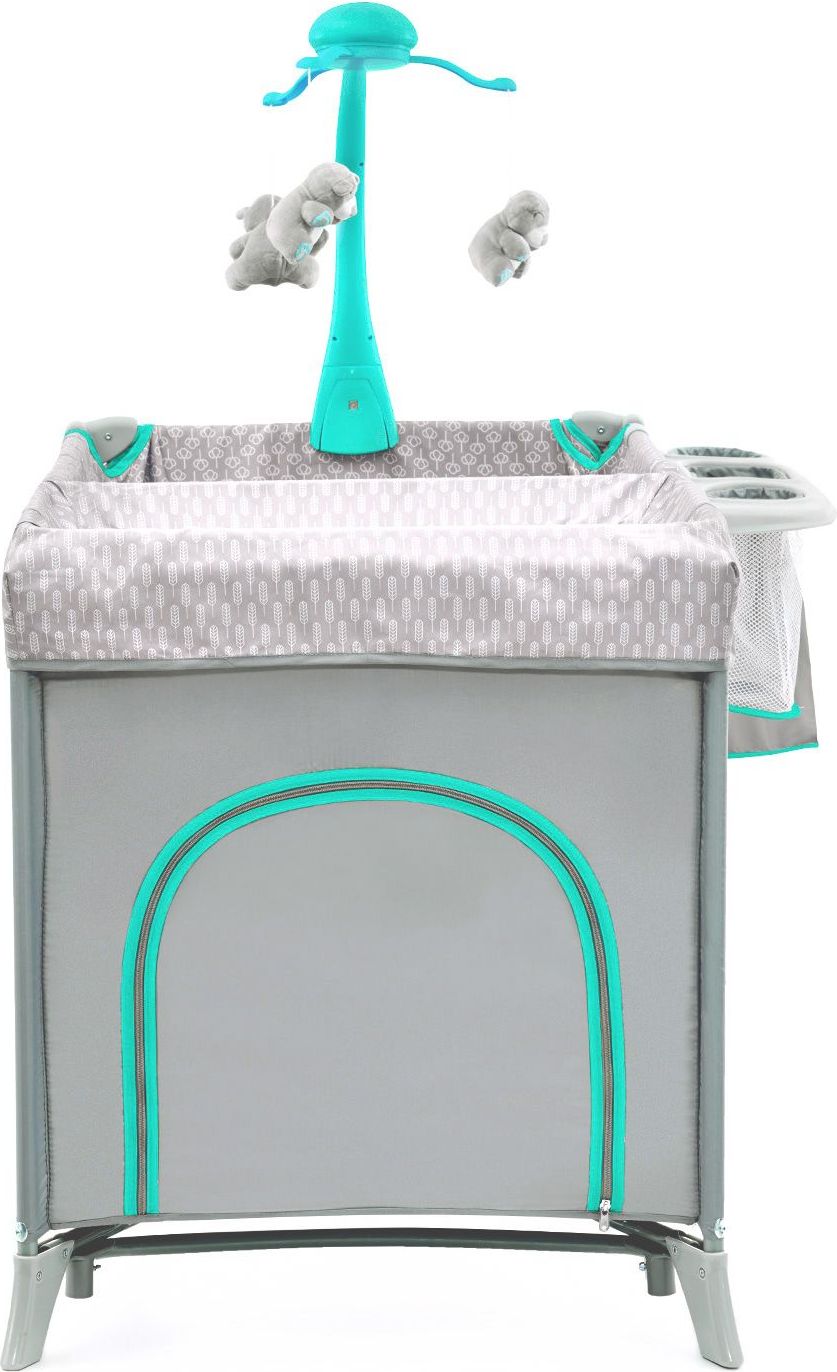 Postýlka cestovní Joy s doplňky Blue Kinderkraft 2019 - obrázek 3