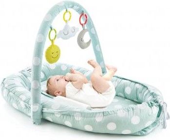 BabyJem hnízdečko Between Parents Baby Bed Green - obrázek 1