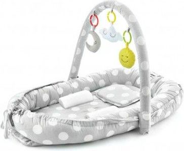 BabyJem hnízdečko Between Parents Baby Bed Grey - obrázek 1