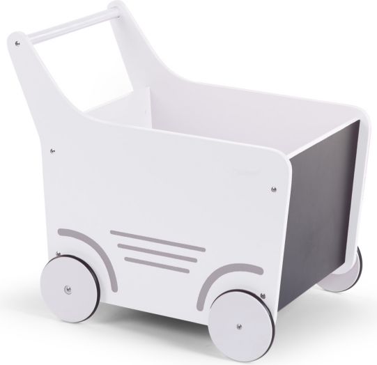 Childhome Dekorativní kočárek dřevěný White - obrázek 1