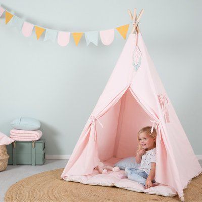 Tiamo Little Dutch - Dětský stan pink - obrázek 4