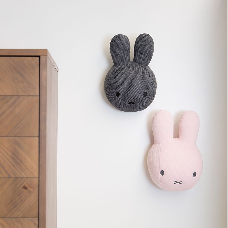Tiamo Nástěnná dekorace 30 cm Miffy grey - obrázek 2