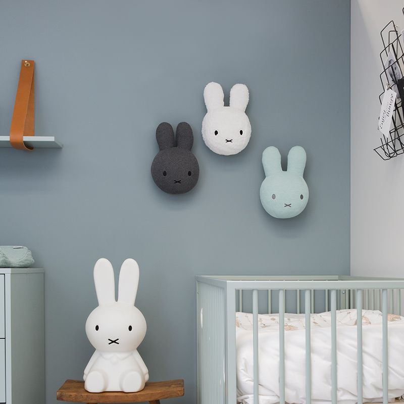 Tiamo Nástěnná dekorace 30 cm Miffy grey - obrázek 3