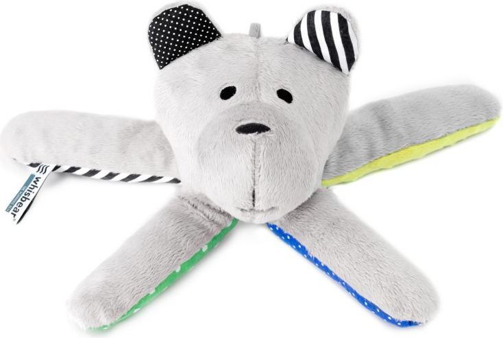 Whisbear Šumící medvídek - kombinace žlutá - obrázek 2