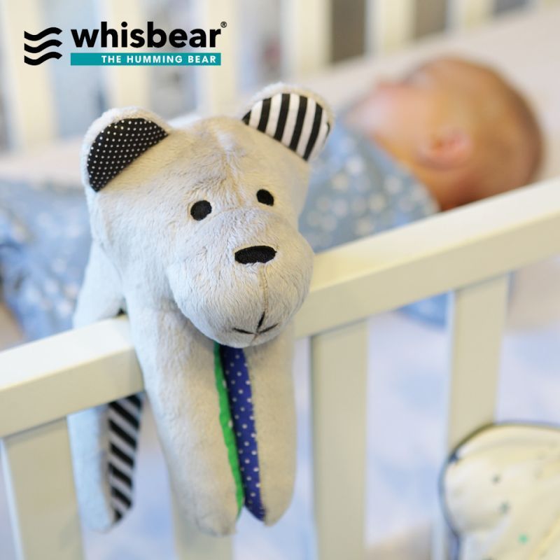 Whisbear Šumící medvídek - kombinace žlutá - obrázek 3