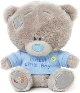 Me to you - Tiny Tatty Teddy - Medvídek v modrém tričku 11,5 cm - obrázek 1